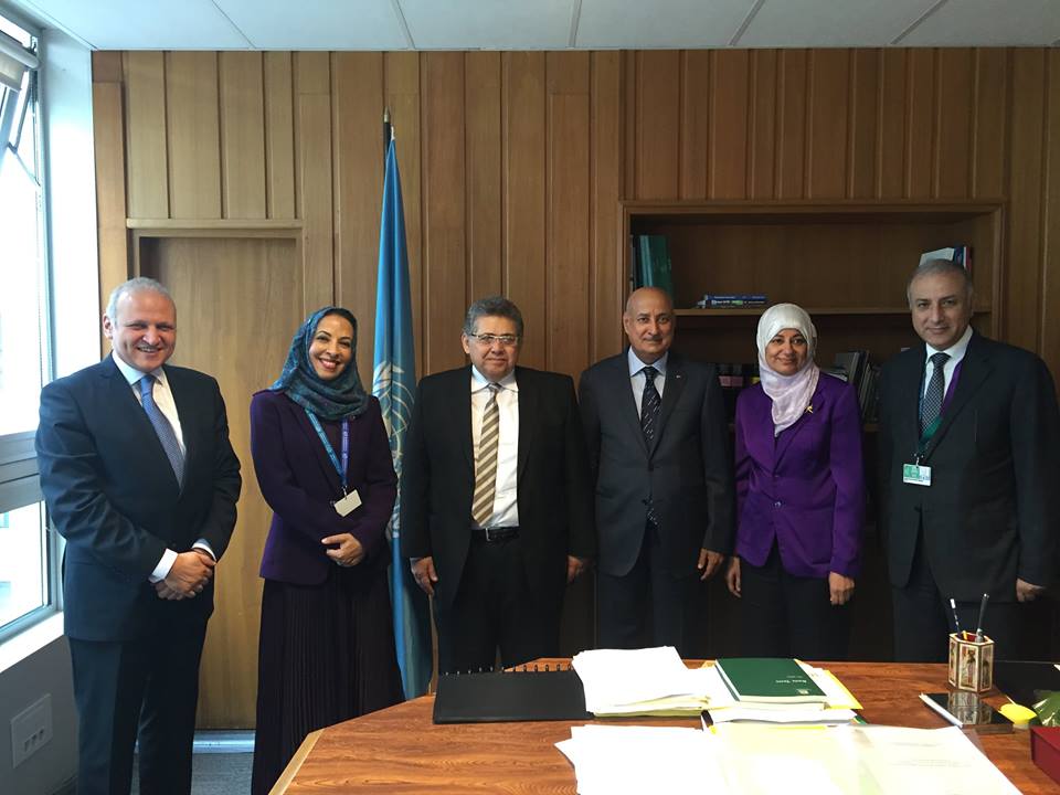 Visit of H.E. Minister of Higher Education to UNESCO during the 38th General Conference